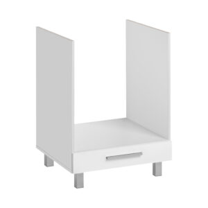 Biała szafka pod piekarnik 60 cm Salma Okmed Demko