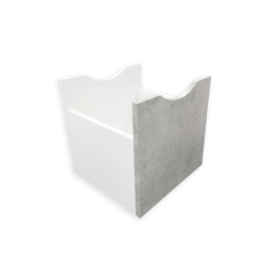Pojemnik biurowy Slash kolor szary beton jasny atelier Meble Okmed Demko
