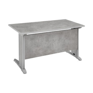 Biurko modułowe do biura Tim 137_67 jasnoszary beton chicago Meble Okmed Demko Home z przodu