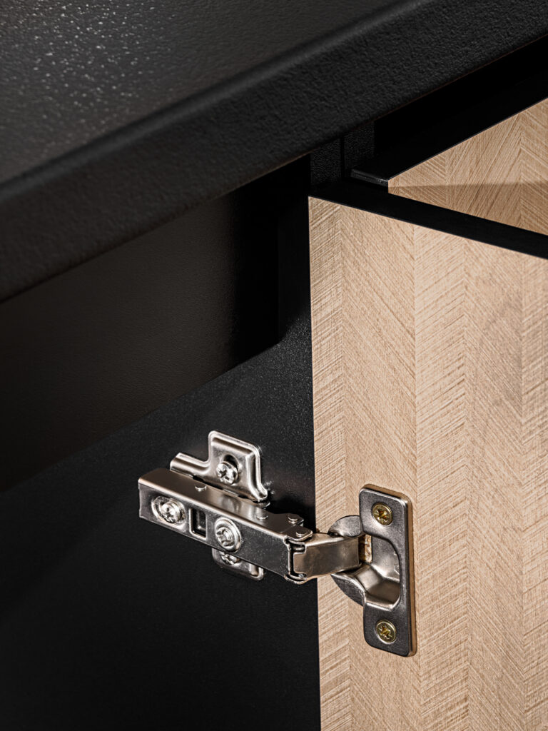 Szafki kuchenne Roma Jodełka/Czarny Demko Home