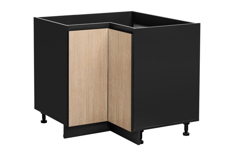 Szafka kuchenna Roma Meble Okmed Demko Demko Home Kuchnia Czarny