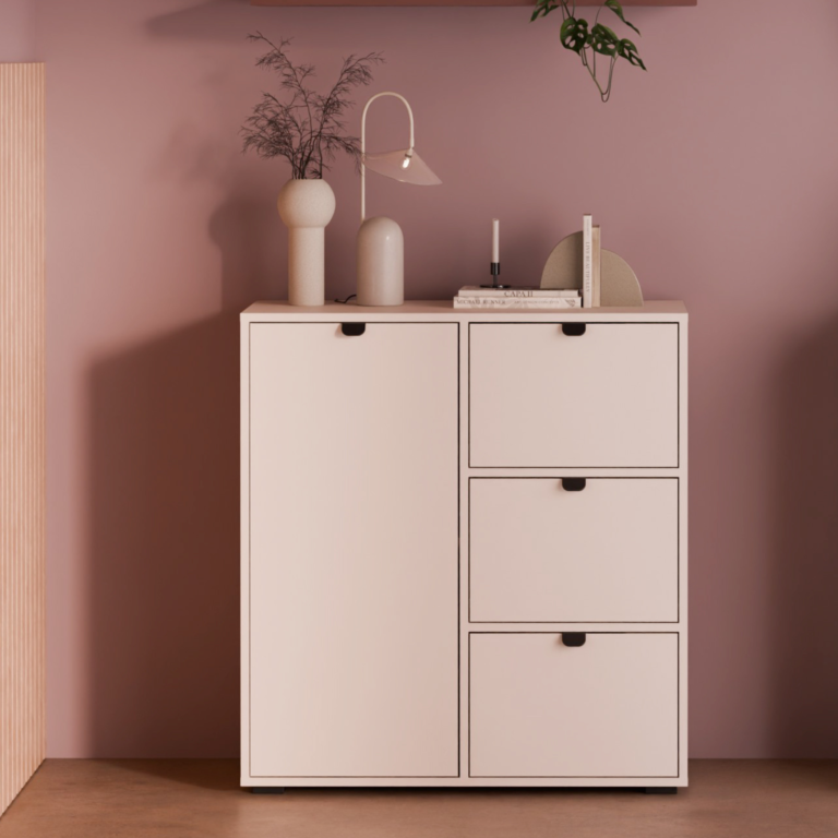 Komoda Napoli trzy szuflady, jedna półka