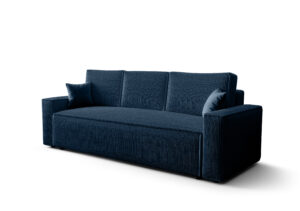 sofa Ambro Demko Home rozkładana z pojemnikiem na pościel, elegancka sofa do salonu