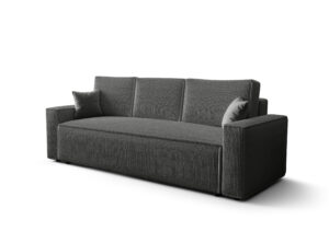 nowoczesna sofa Ambro Demko Home z funkcją spania i pojemnikiem na pościel