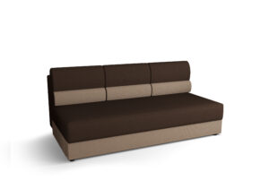 sofa Rebi Demko Home rozkładana z funkcją spania i schowkiem na pościel