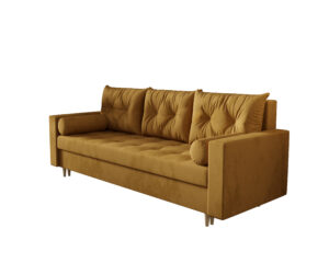 sofa Skandi Demko Home w stylu skandynawskim, nowoczesna rozkładana sofa do salonu