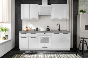 Segment Kuchenny Frida Kolor bialy akryl Demko Home