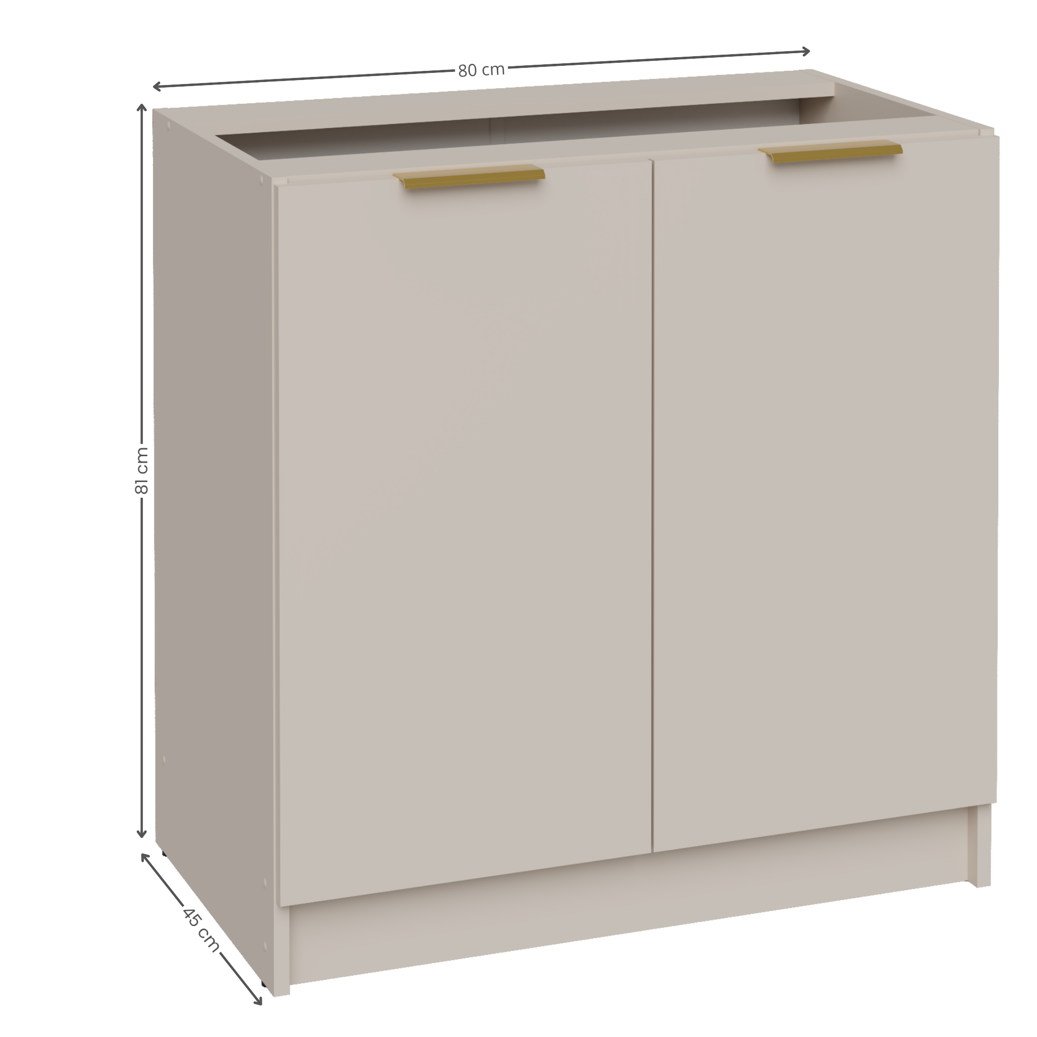 szafka kuchenna Kaszmir 80 cm demko home