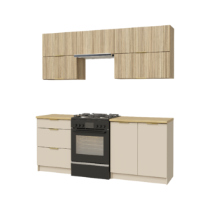 Zestaw kuchenny Diuna kaszmir dąb linea